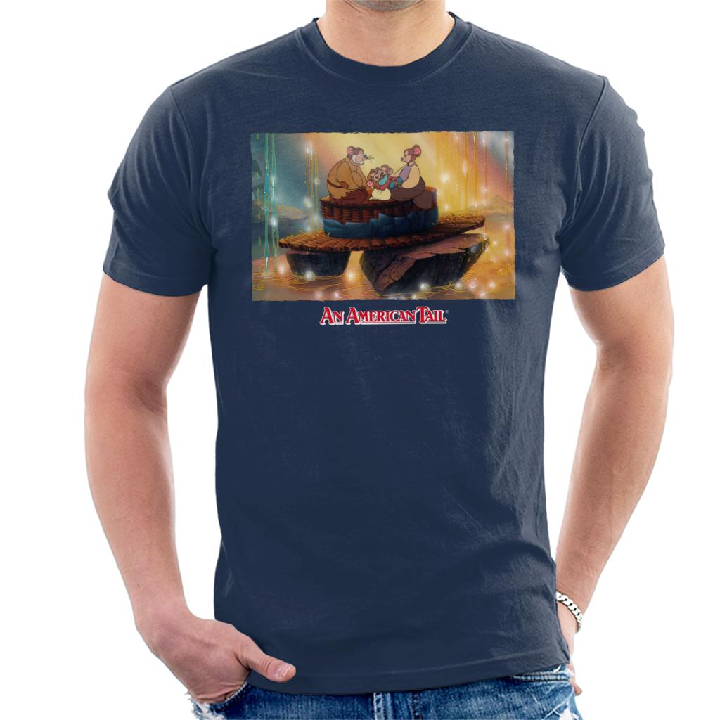 An American Tail Mousekewitz Family Men's T-Shirt-ALL + EVERY