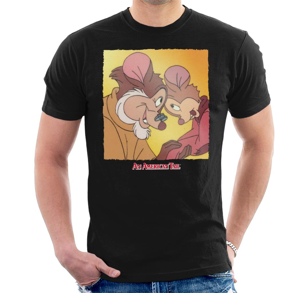 An American Tail Fieval And Papa Mousekewitz Men's T-Shirt-ALL + EVERY