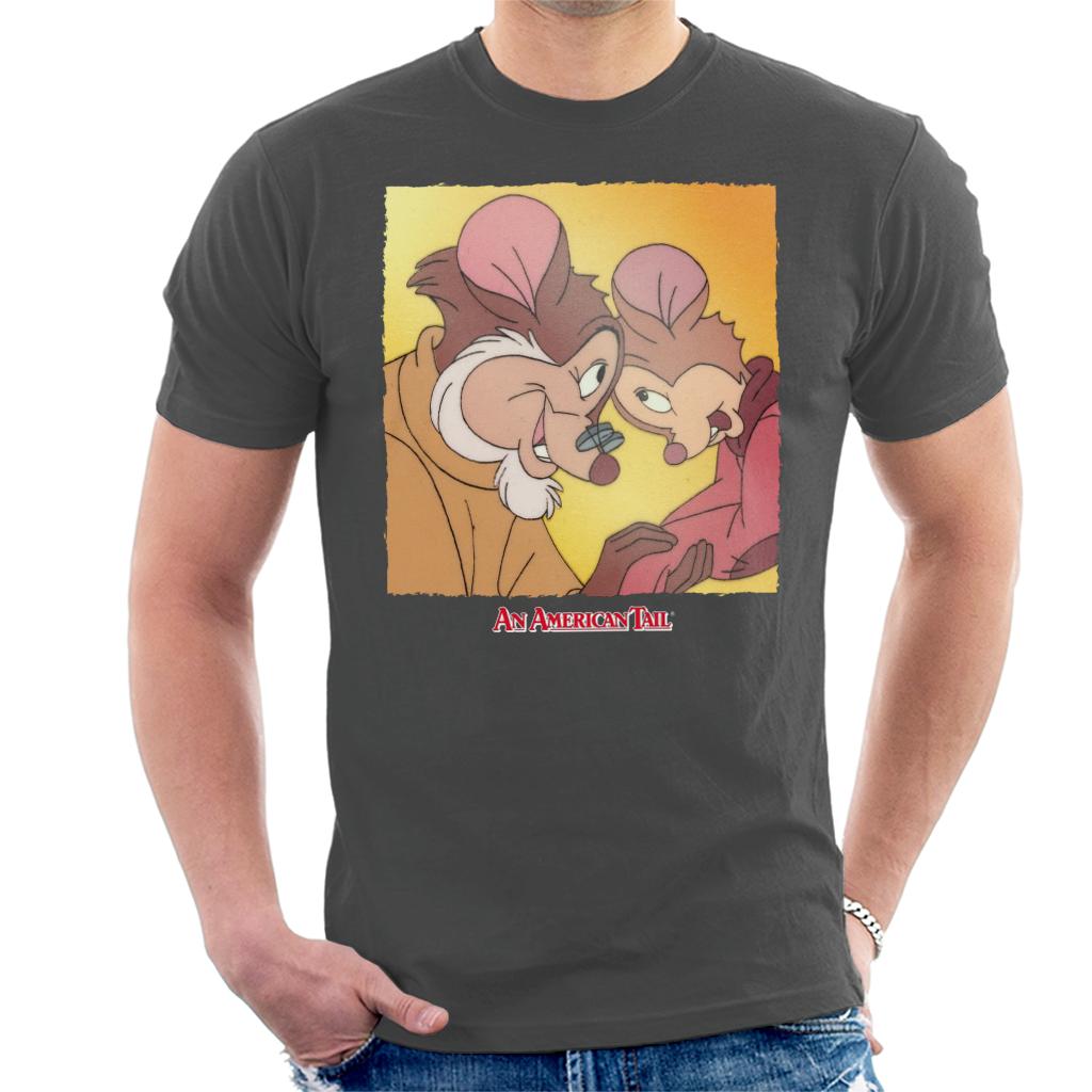 An American Tail Fieval And Papa Mousekewitz Men's T-Shirt-ALL + EVERY