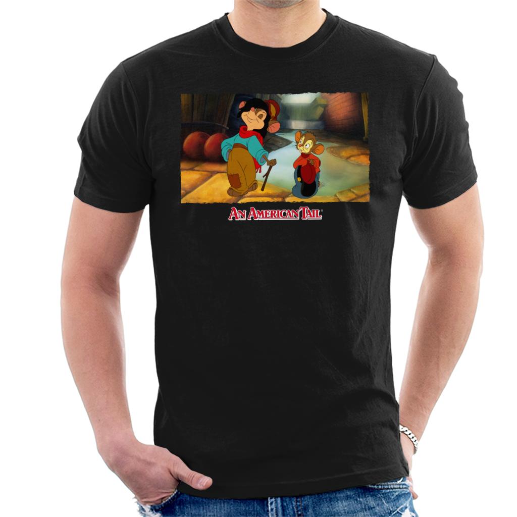 An American Tail Fieval And Tony Strolling Men's T-Shirt-ALL + EVERY