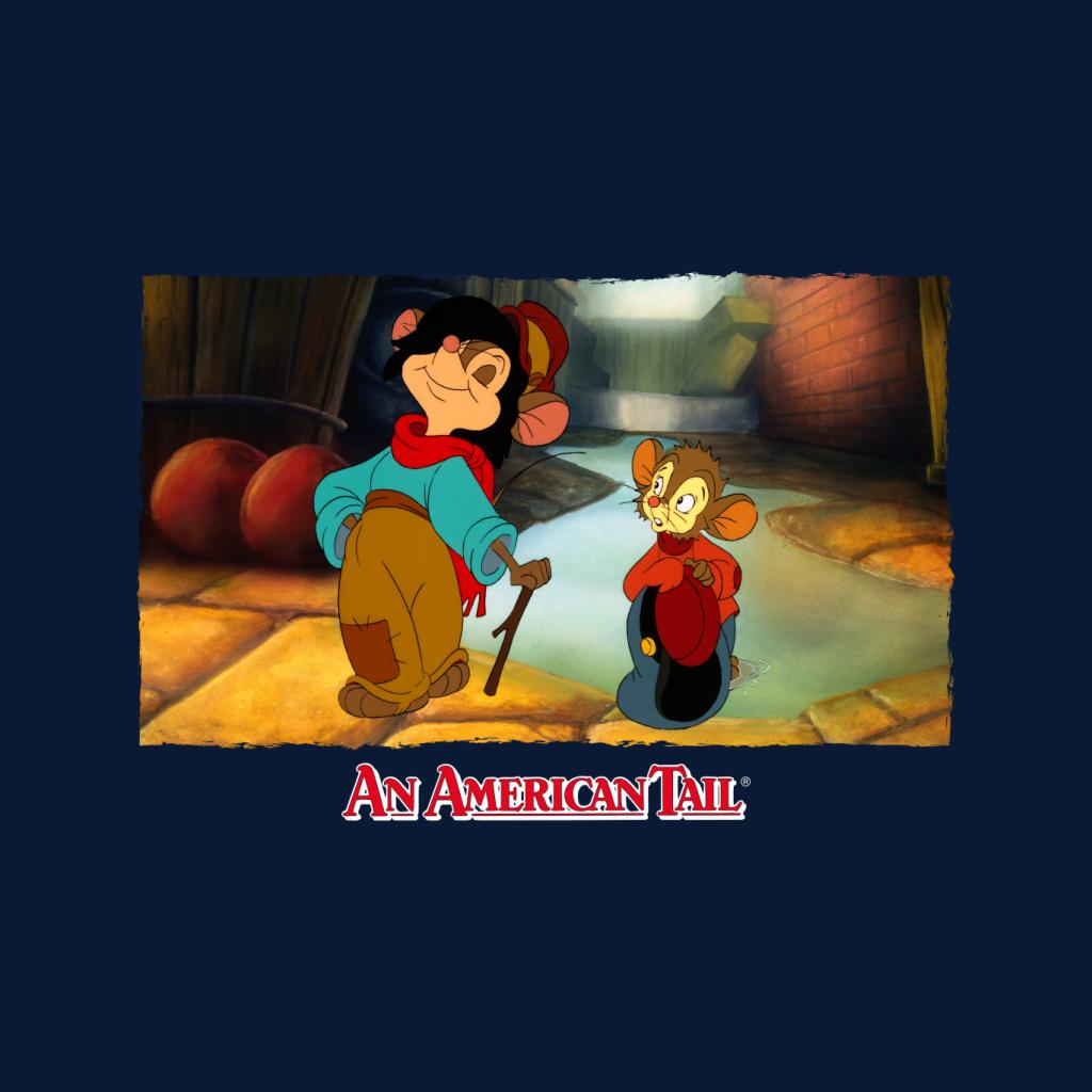 An American Tail Fieval And Tony Strolling Men's T-Shirt-ALL + EVERY