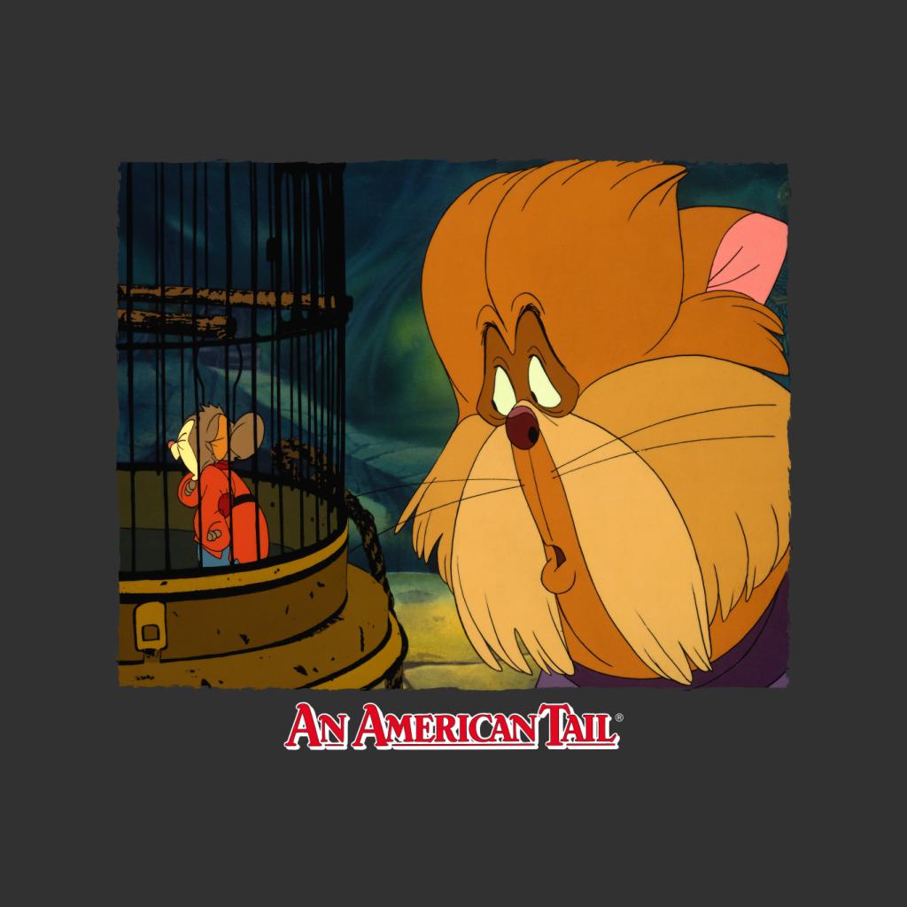 An American Tail Fieval In A Cage And Tiger Women's T-Shirt-ALL + EVERY