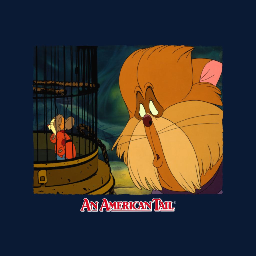 An American Tail Fieval In A Cage And Tiger Men's Sweatshirt-ALL + EVERY