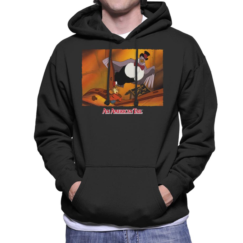 An American Tail Fieval And Henri Le Pigeon Men's Hooded Sweatshirt-ALL + EVERY