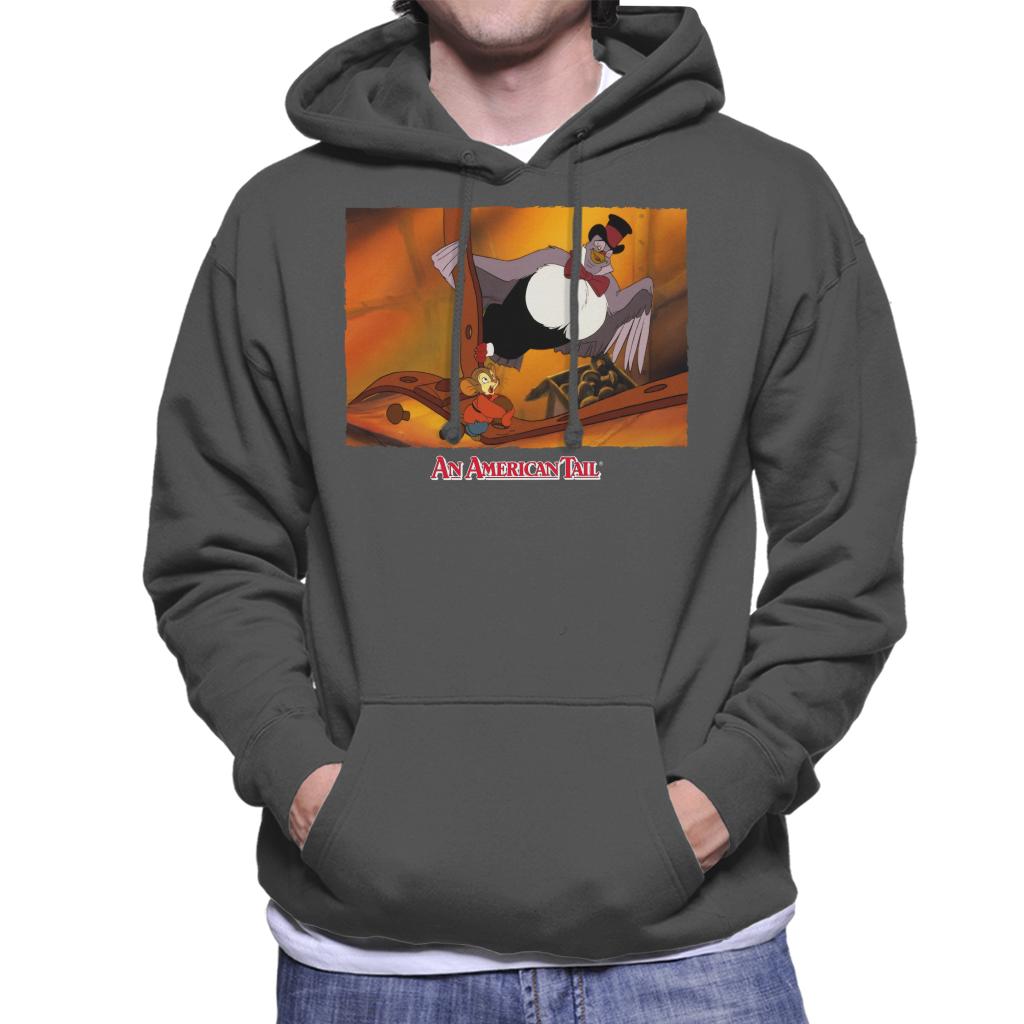 An American Tail Fieval And Henri Le Pigeon Men's Hooded Sweatshirt-ALL + EVERY