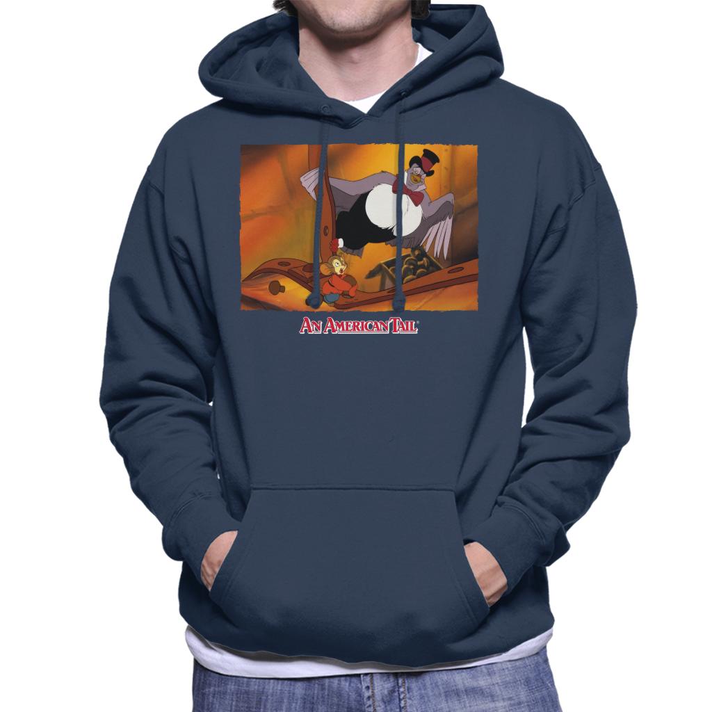 An American Tail Fieval And Henri Le Pigeon Men's Hooded Sweatshirt-ALL + EVERY