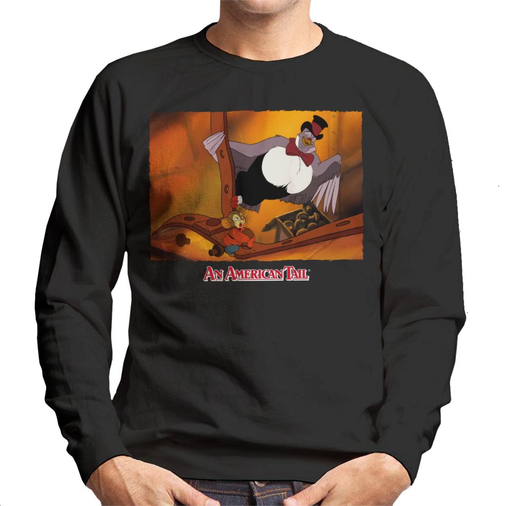 An American Tail Fieval And Henri Le Pigeon Men's Sweatshirt-ALL + EVERY