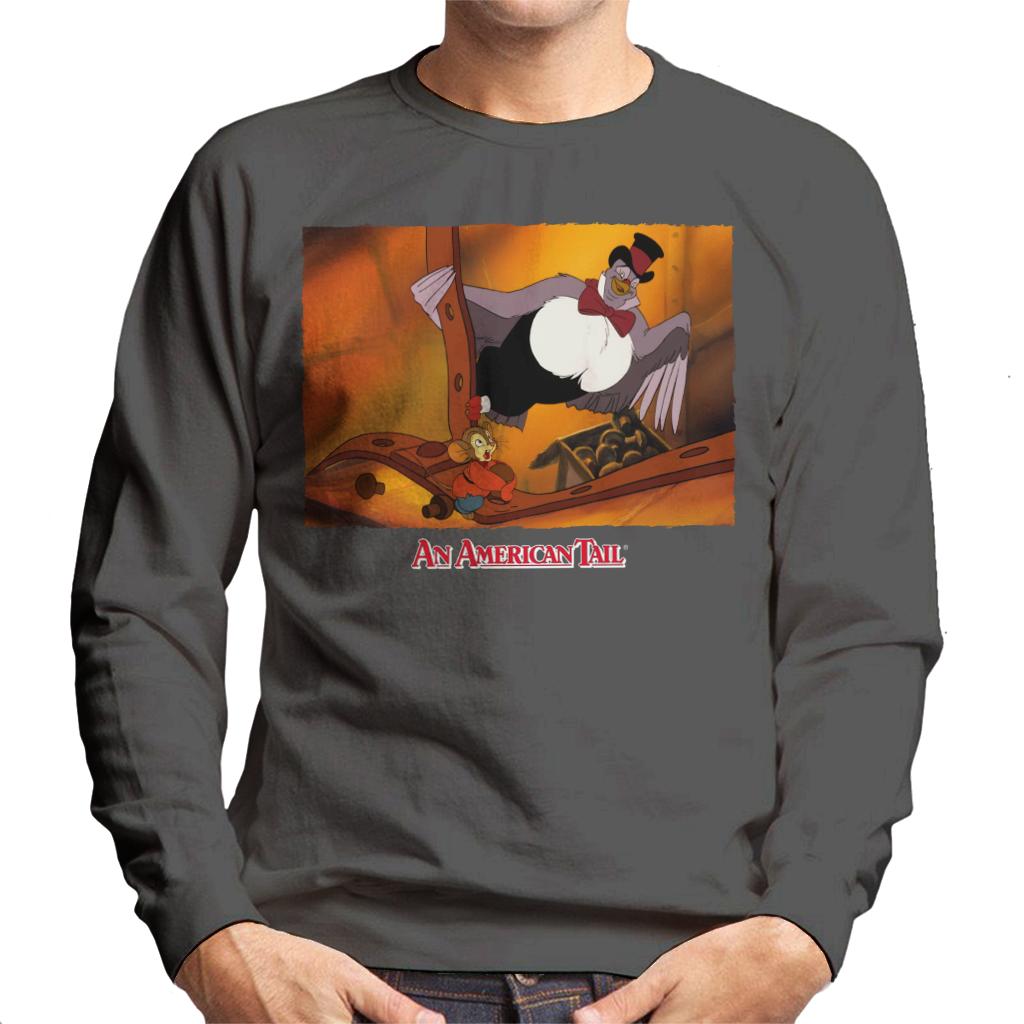 An American Tail Fieval And Henri Le Pigeon Men's Sweatshirt-ALL + EVERY