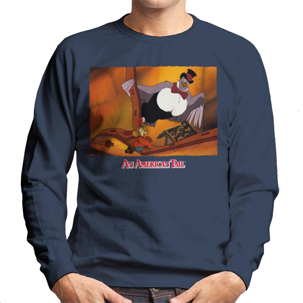 An American Tail Fieval And Henri Le Pigeon Men's Sweatshirt-ALL + EVERY