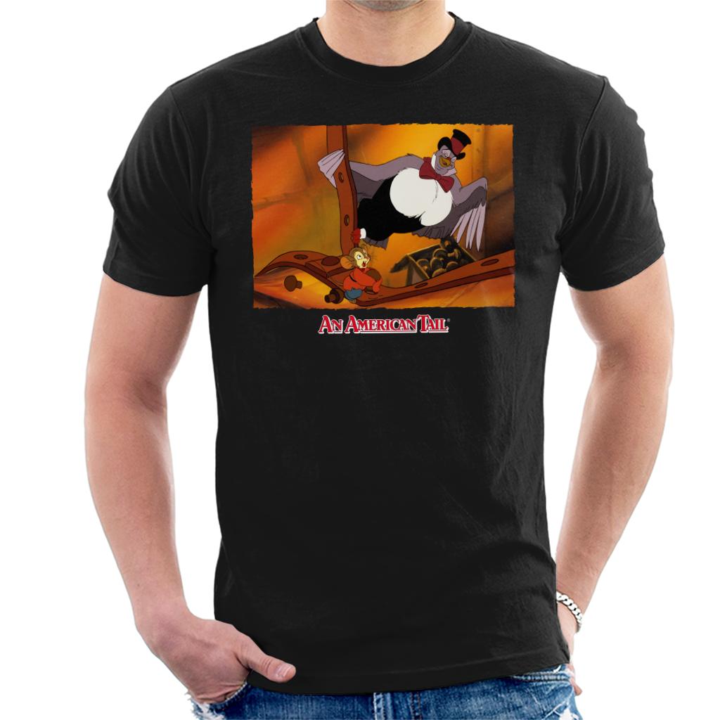 An American Tail Fieval And Henri Le Pigeon Men's T-Shirt-ALL + EVERY