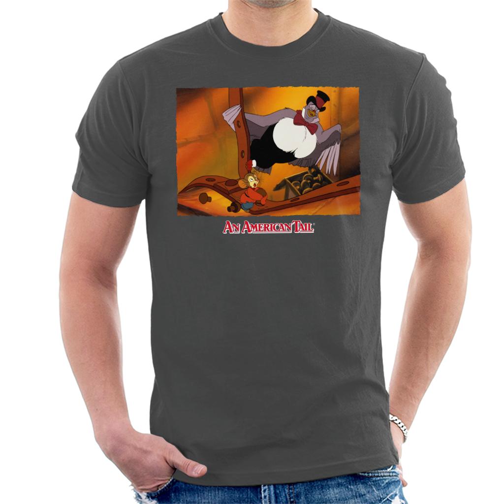 An American Tail Fieval And Henri Le Pigeon Men's T-Shirt-ALL + EVERY