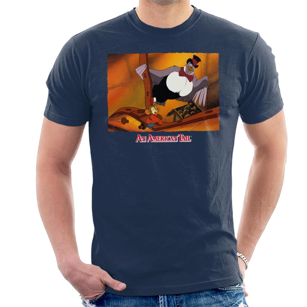 An American Tail Fieval And Henri Le Pigeon Men's T-Shirt-ALL + EVERY