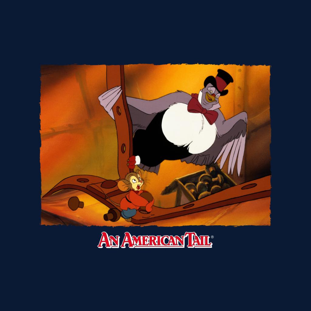 An American Tail Fieval And Henri Le Pigeon Men's T-Shirt-ALL + EVERY