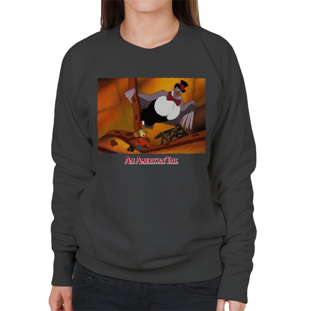 An American Tail Fieval And Henri Le Pigeon Women's Sweatshirt-ALL + EVERY