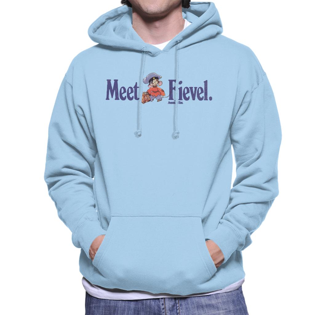 An American Tail Meet Fievel Mousekewitz Men's Hooded Sweatshirt-ALL + EVERY