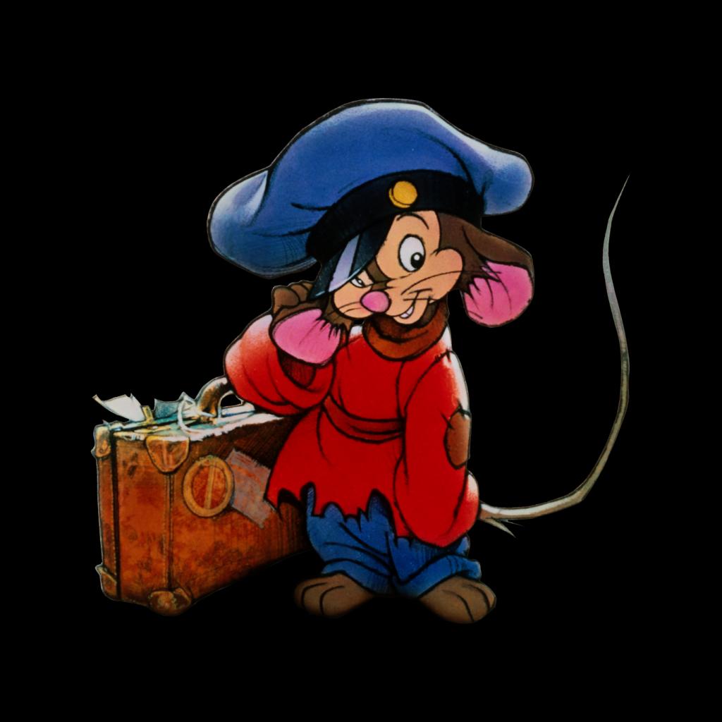 An American Tail Fievel Mousekewitz And Suitcase Men's T-Shirt-ALL + EVERY