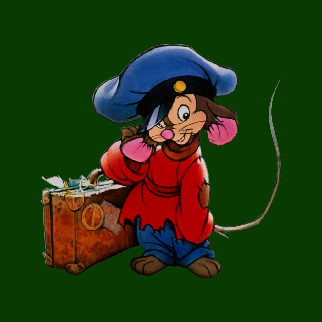 An American Tail Fievel Mousekewitz And Suitcase Men's T-Shirt-ALL + EVERY