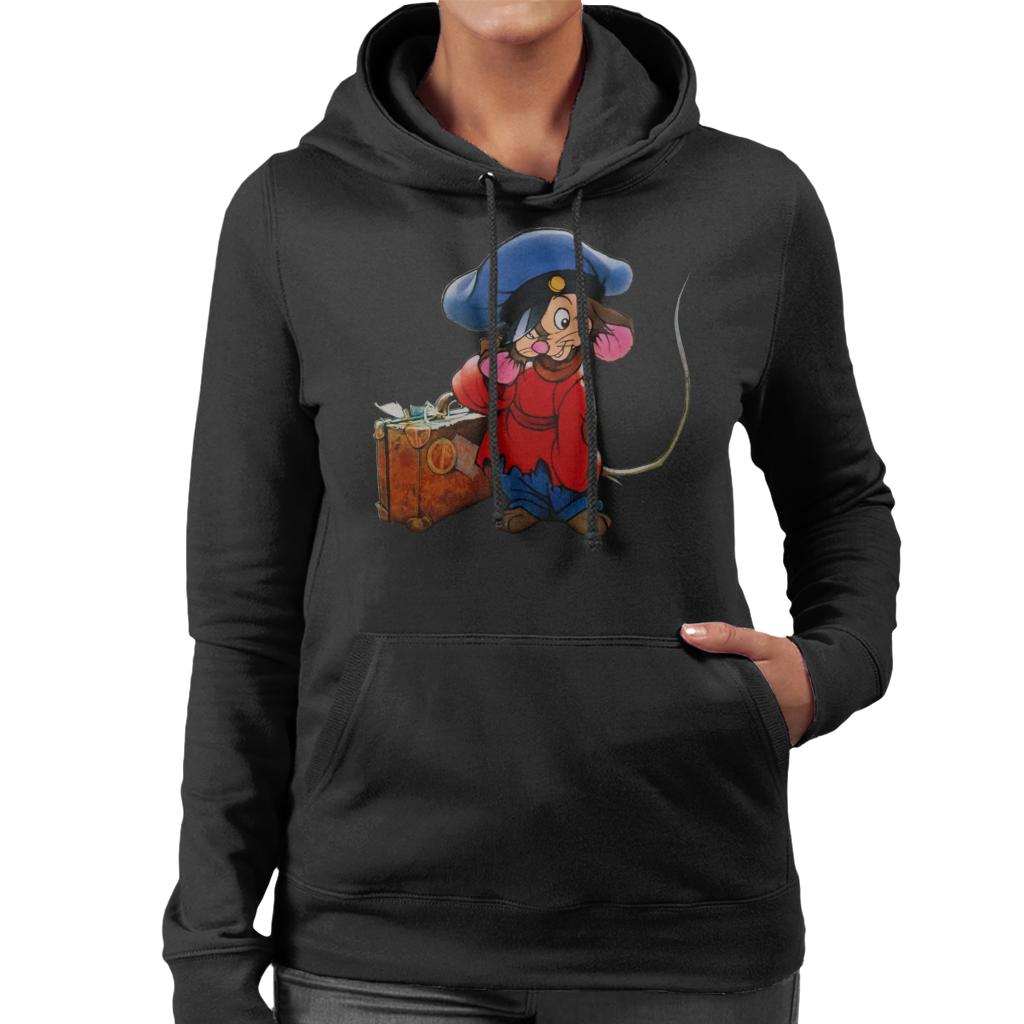 An American Tail Fievel Mousekewitz And Suitcase Women's Hooded Sweatshirt-ALL + EVERY