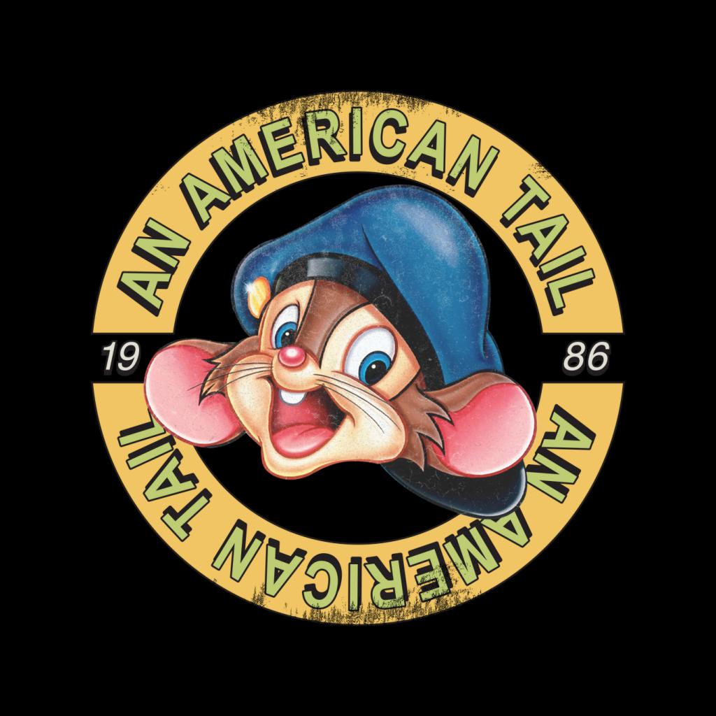 An American Tail 1986 Fievel Mousekewitz Character Head Men's Hooded Sweatshirt-ALL + EVERY