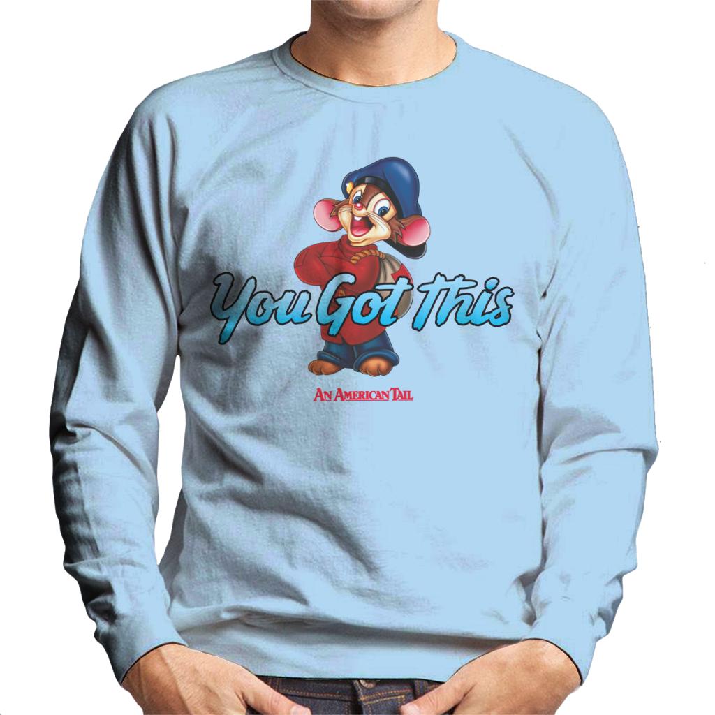 An American Tail Fievel Mousekewitz You Got This Men's Sweatshirt-ALL + EVERY