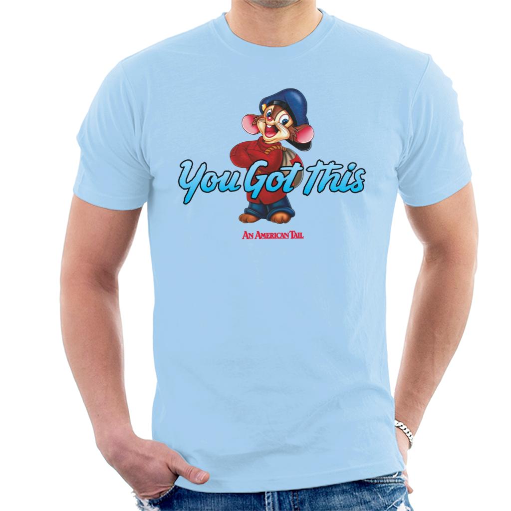 An American Tail Fievel Mousekewitz You Got This Men's T-Shirt-ALL + EVERY