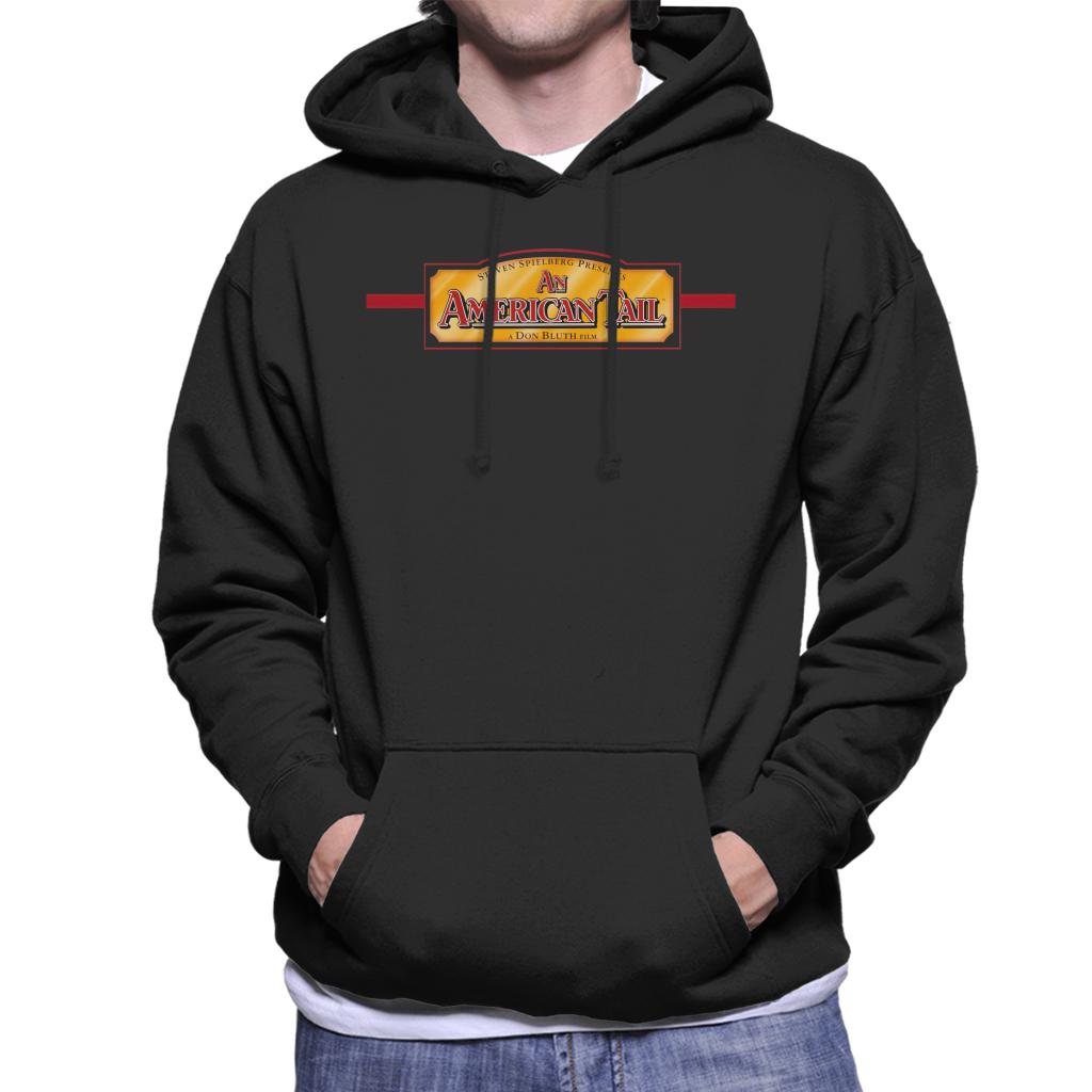 An American Tail A Don Bluth Film Logo Men's Hooded Sweatshirt-ALL + EVERY