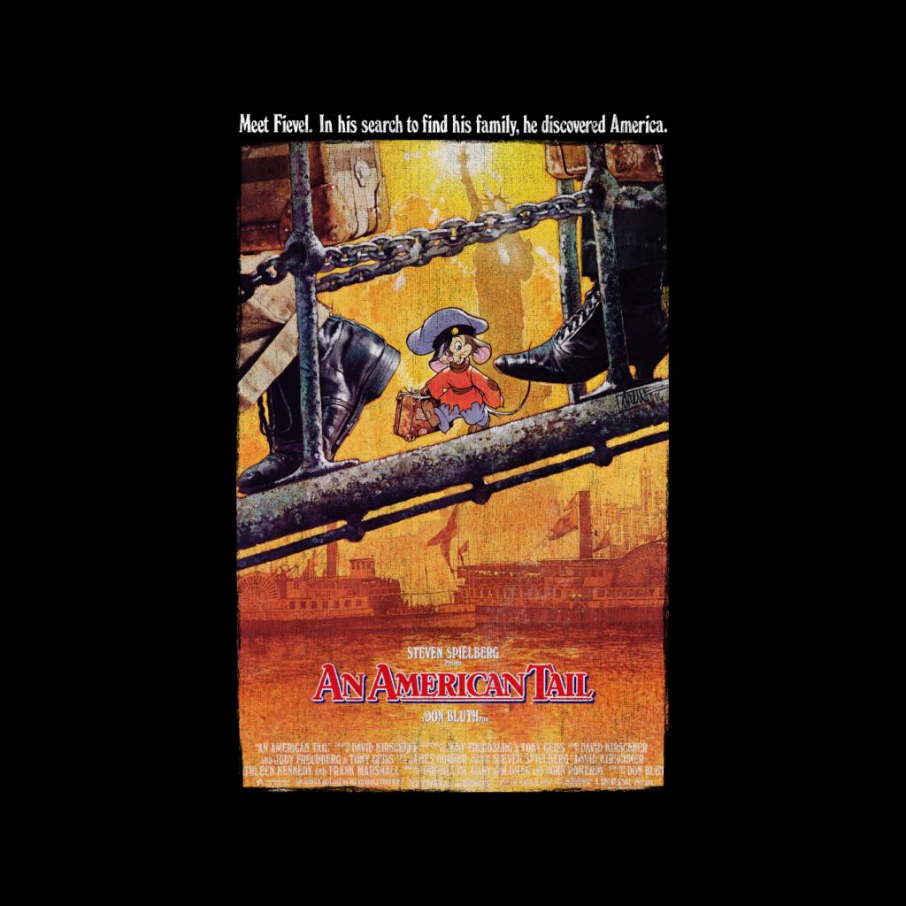 An American Tail Theatrical Poster Men's Hooded Sweatshirt-ALL + EVERY