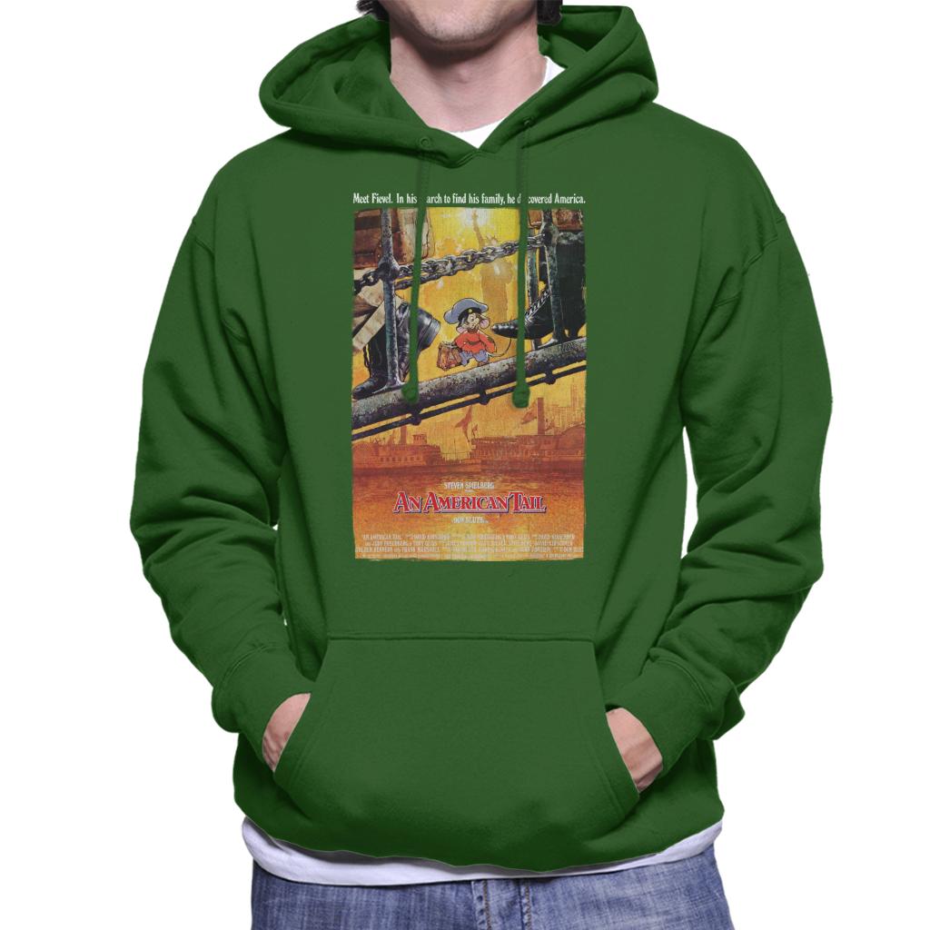 An American Tail Theatrical Poster Men's Hooded Sweatshirt-ALL + EVERY