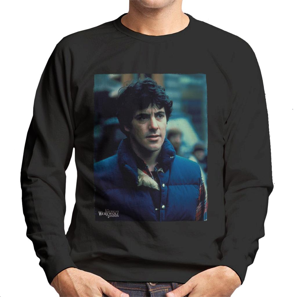 An American Werewolf In London David Kessler Portrait Shot Men's Sweatshirt-ALL + EVERY