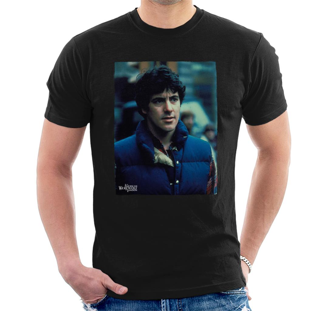 An American Werewolf In London David Kessler Portrait Shot Men's T-Shirt-ALL + EVERY