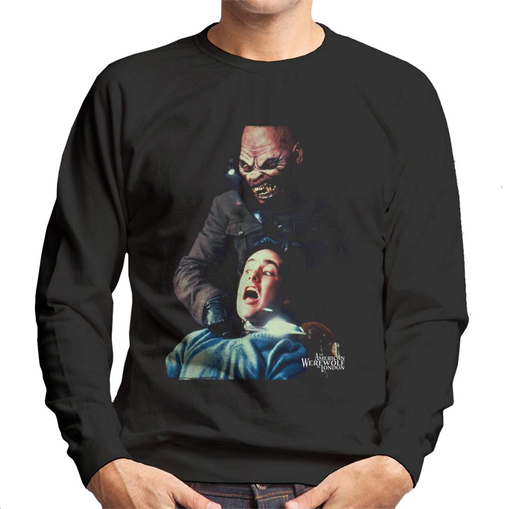 An American Werewolf In London Mutant Dream Scene Men's Sweatshirt-ALL + EVERY