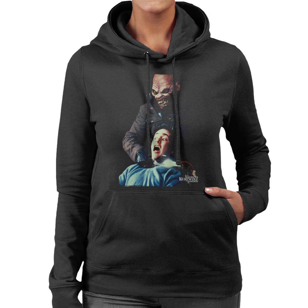 An American Werewolf In London Mutant Dream Scene Women's Hooded Sweatshirt-ALL + EVERY