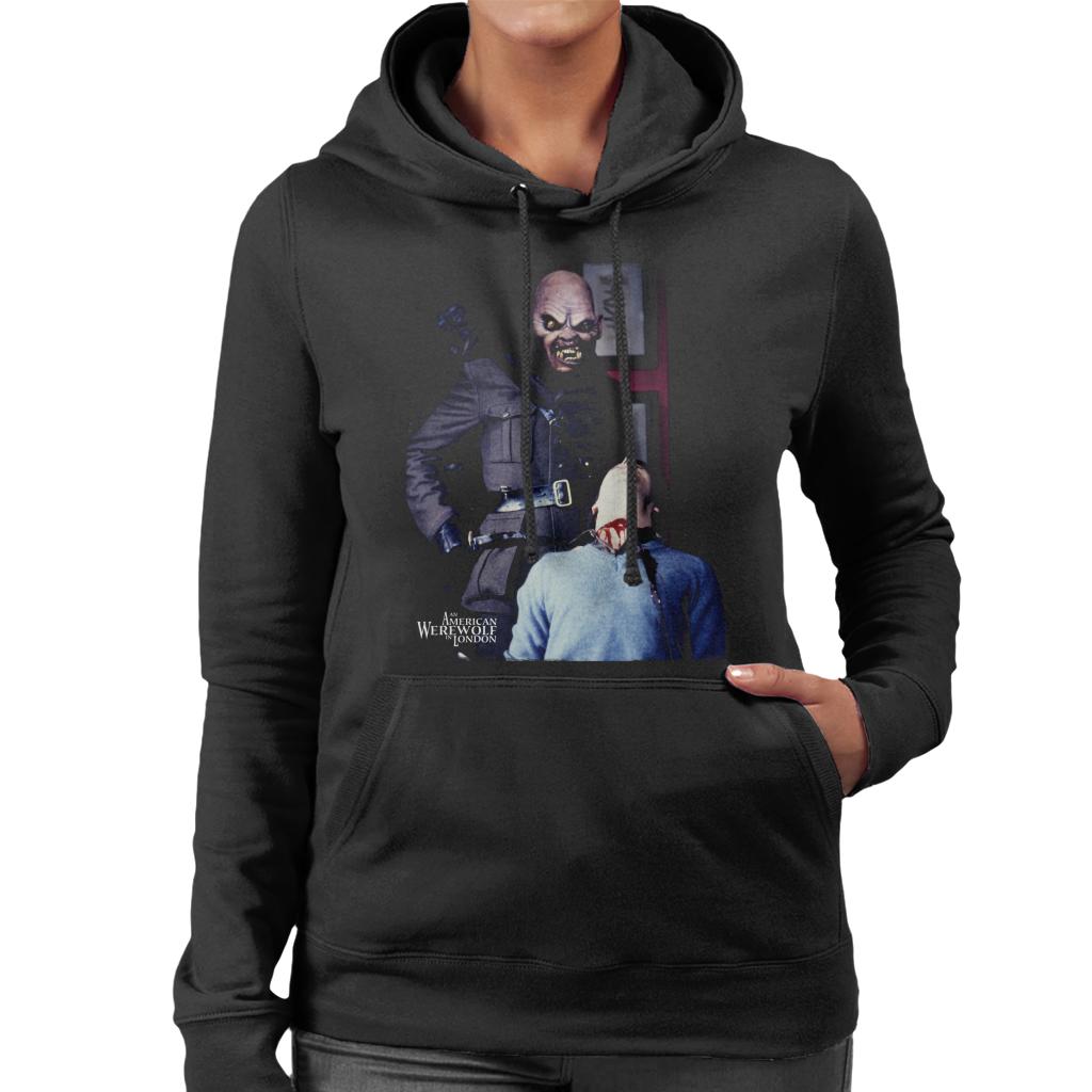 An American Werewolf In London Mutant Dream Scene David Women's Hooded Sweatshirt-ALL + EVERY