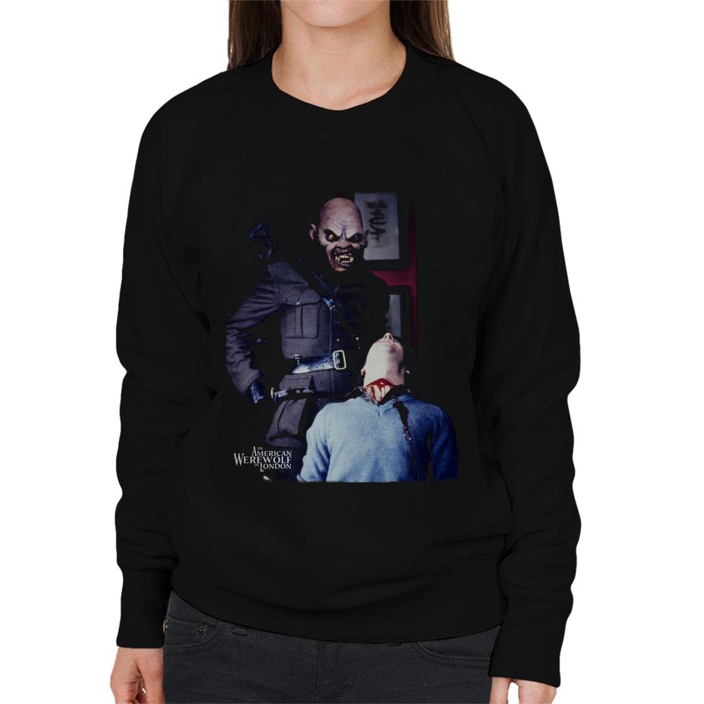 An American Werewolf In London Mutant Dream Scene David Women's Sweatshirt-ALL + EVERY