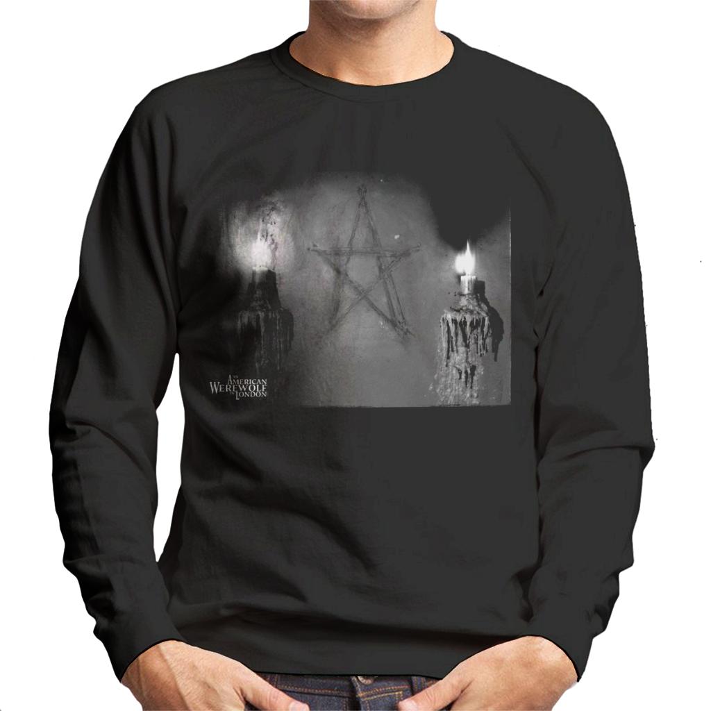 An American Werewolf In London Pentagram Men's Sweatshirt-ALL + EVERY