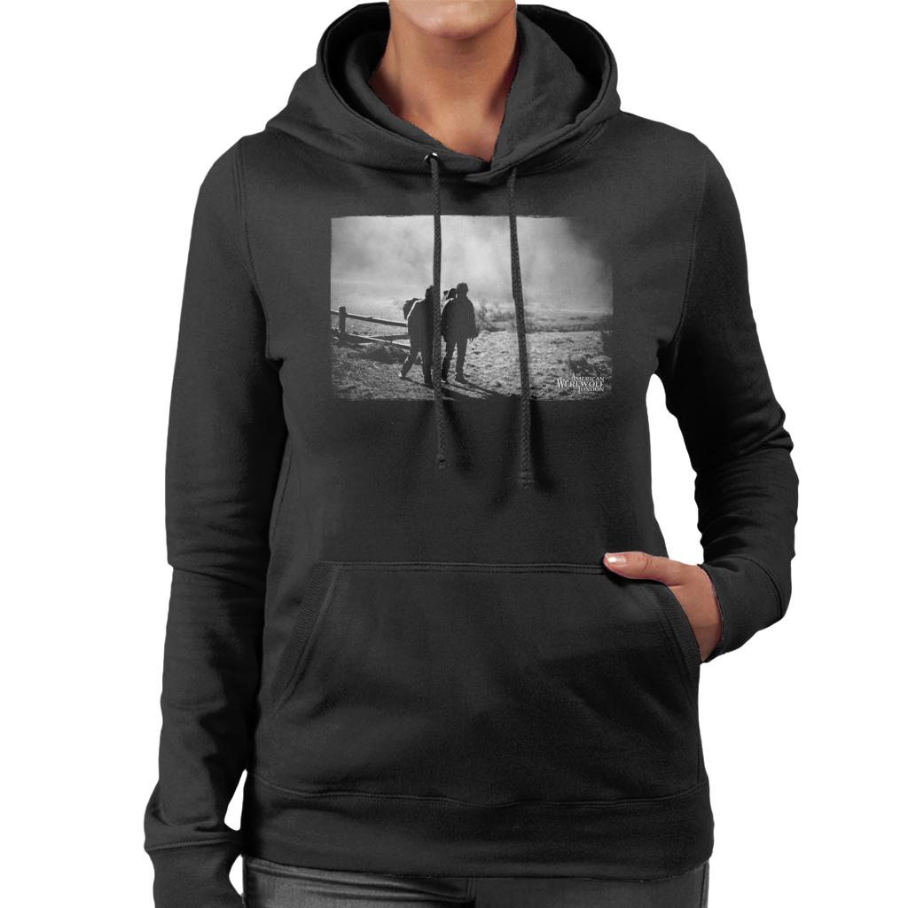 An American Werewolf In London David And Jack Fog Women's Hooded Sweatshirt-ALL + EVERY