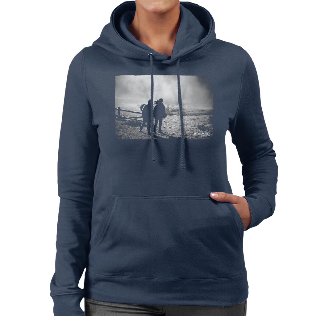 An American Werewolf In London David And Jack Fog Women's Hooded Sweatshirt-ALL + EVERY