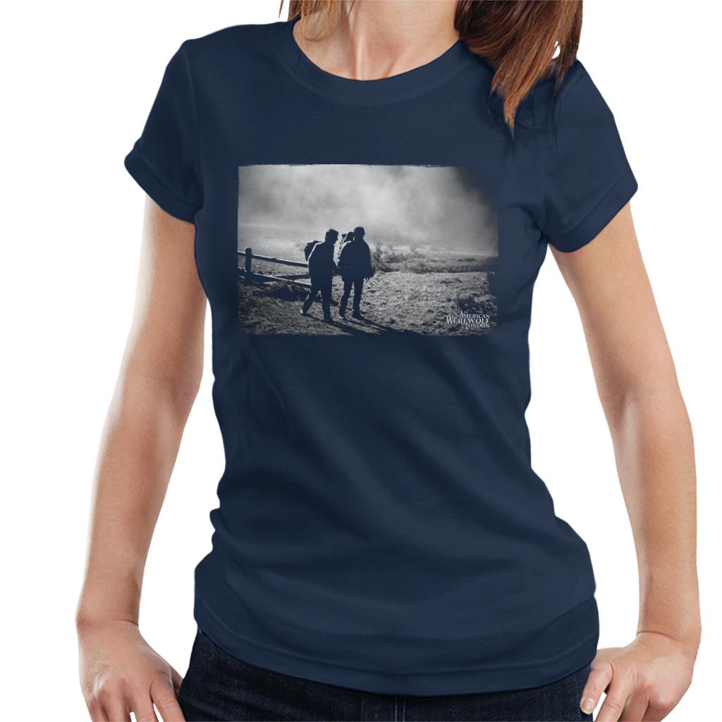 An American Werewolf In London David And Jack Fog Women's T-Shirt-ALL + EVERY