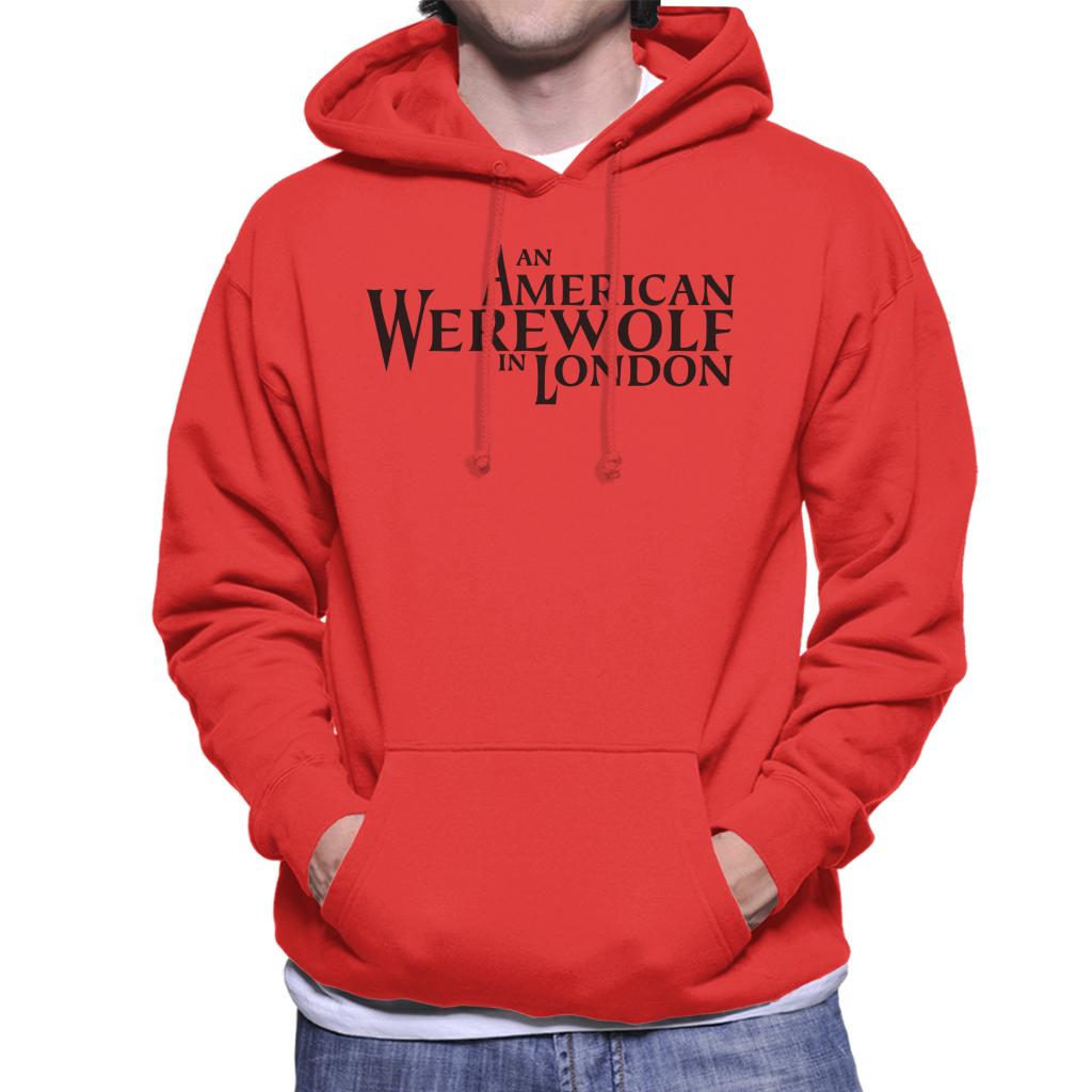 An American Werewolf In London Logo Men's Hooded Sweatshirt-ALL + EVERY