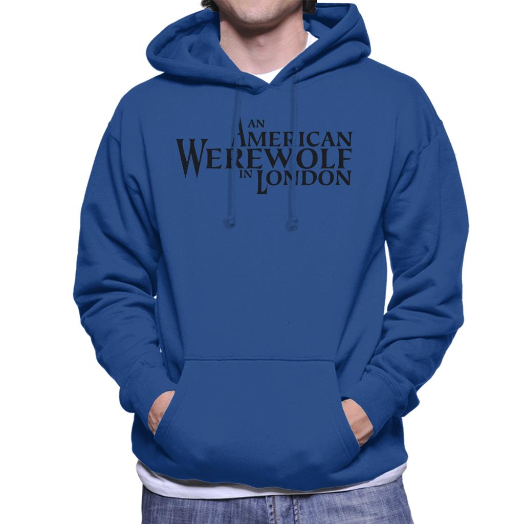 An American Werewolf In London Logo Men's Hooded Sweatshirt-ALL + EVERY