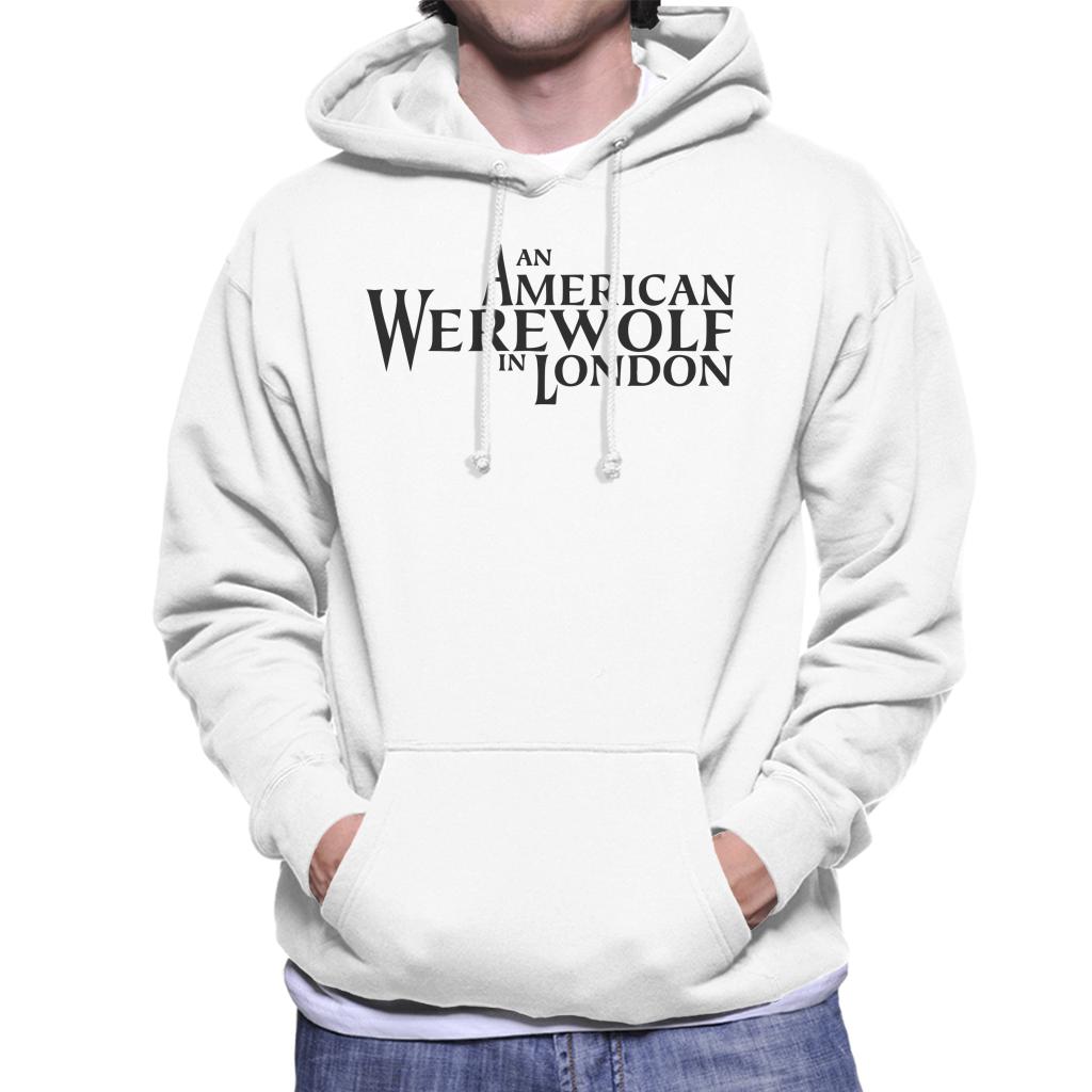 An American Werewolf In London Logo Men's Hooded Sweatshirt-ALL + EVERY