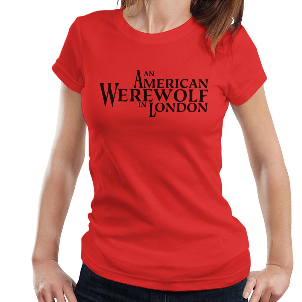 An American Werewolf In London Logo Women's T-Shirt-ALL + EVERY