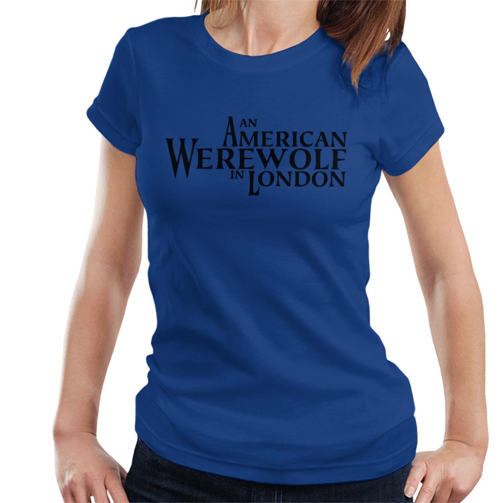 An American Werewolf In London Logo Women's T-Shirt-ALL + EVERY