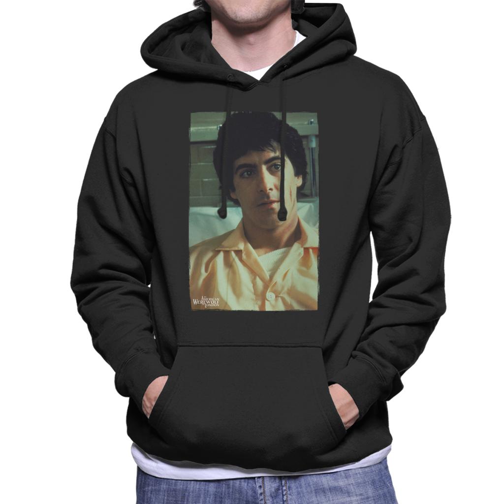 An American Werewolf In London David In Hospital Men's Hooded Sweatshirt-ALL + EVERY