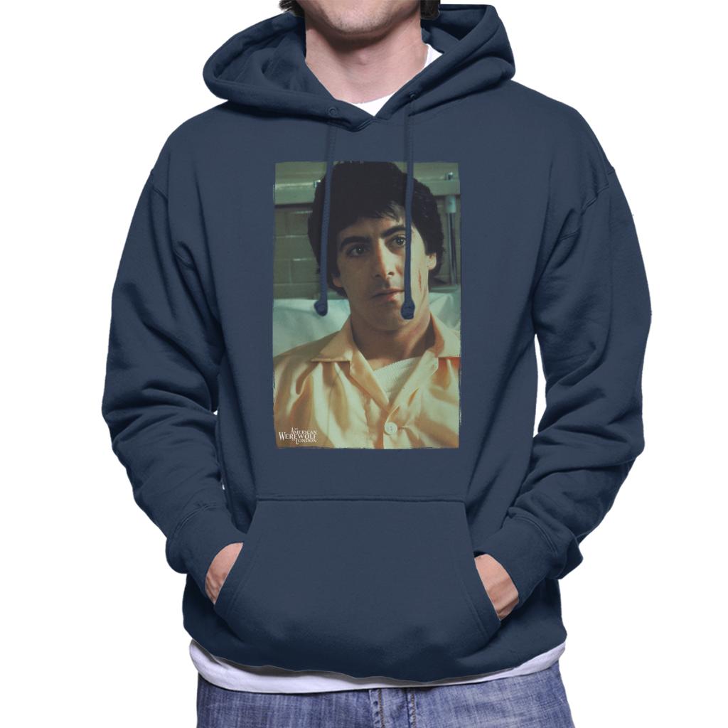 An American Werewolf In London David In Hospital Men's Hooded Sweatshirt-ALL + EVERY