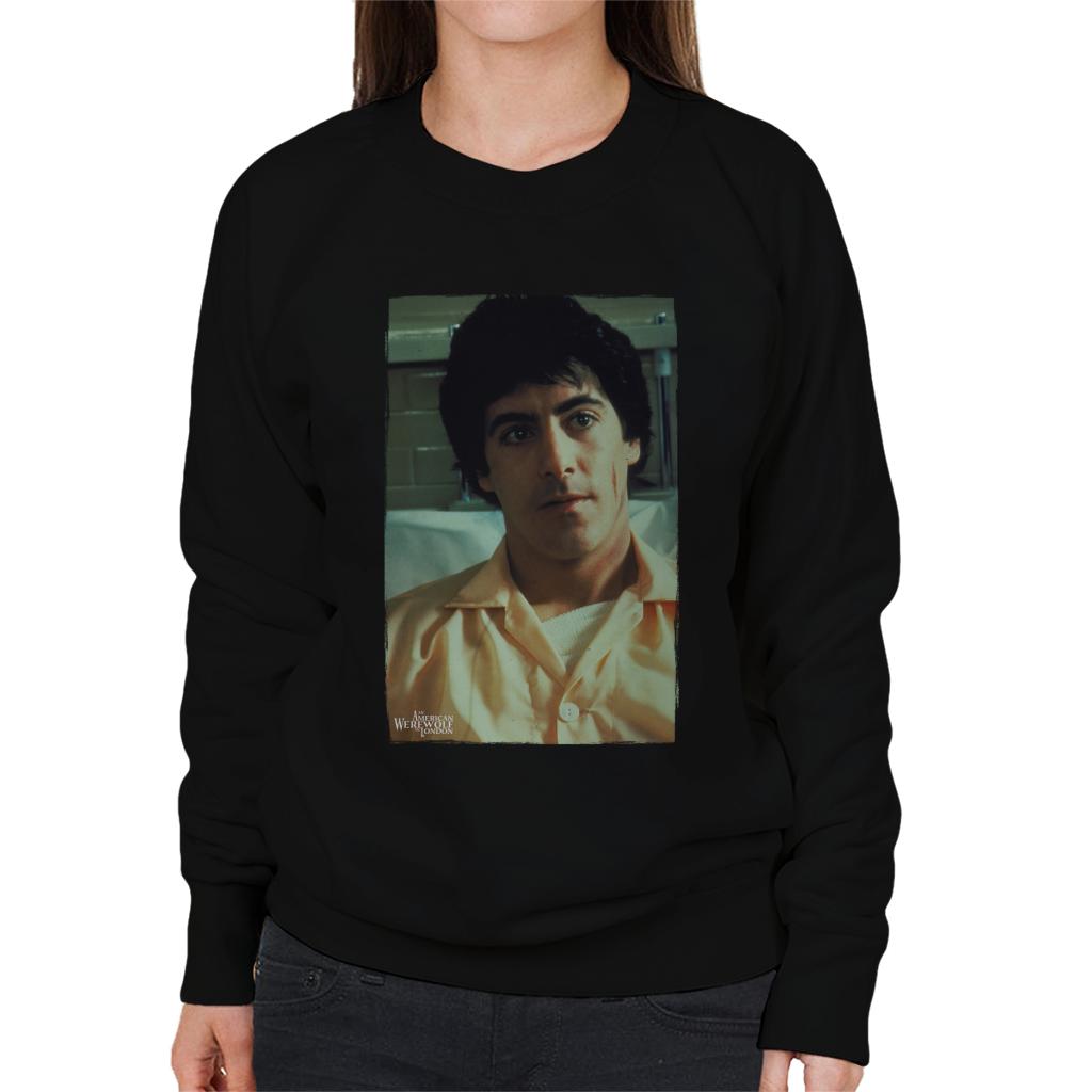 An American Werewolf In London David In Hospital Women's Sweatshirt-ALL + EVERY