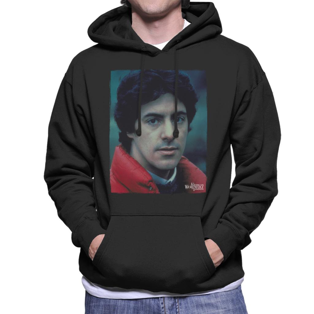 An American Werewolf In London David Wearing Red Coat Men's Hooded Sweatshirt-ALL + EVERY