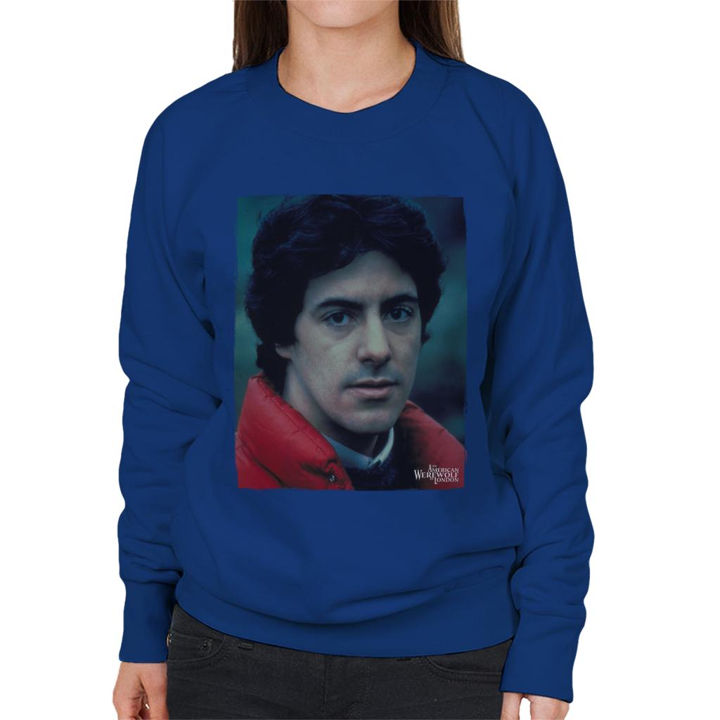 An American Werewolf In London David Wearing Red Coat Women's Sweatshirt-ALL + EVERY