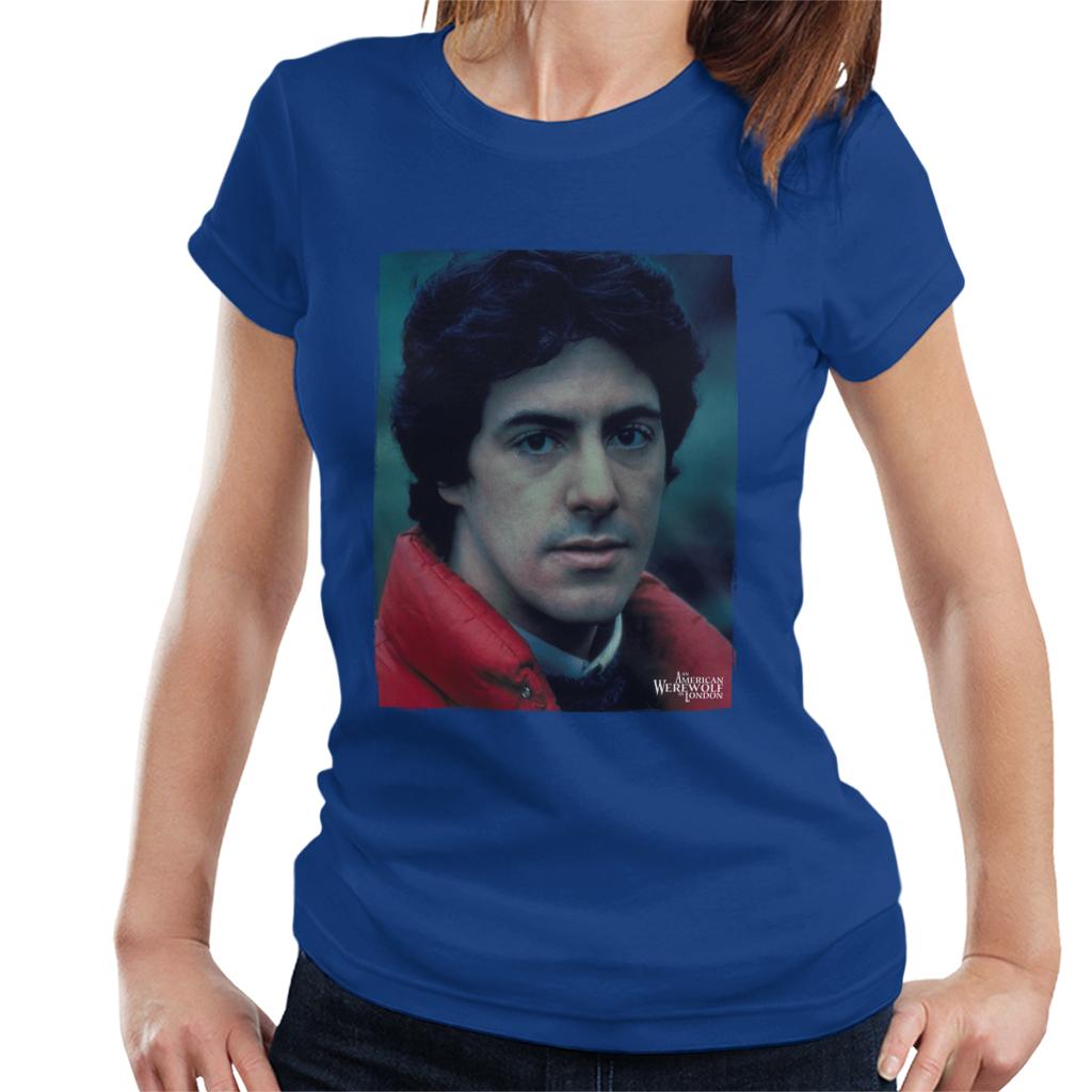 An American Werewolf In London David Wearing Red Coat Women's T-Shirt-ALL + EVERY