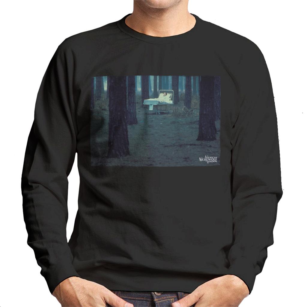 An American Werewolf In London David In The Woods Men's Sweatshirt-ALL + EVERY